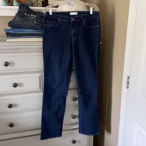 Loft Curvy Straight Jeans